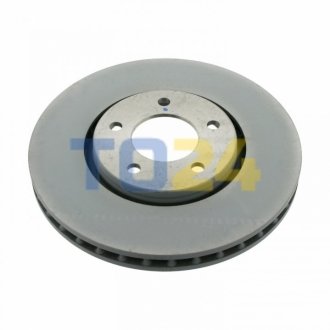 Тормозной диск (передний) BLUE PRINT ADA104301 (фото 1)