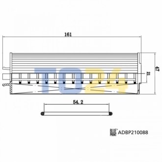 BLUE PRINT Фильтр масла AUDI Q2 2.0TDI 16- ADBP210088