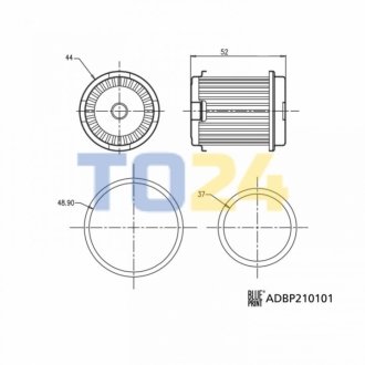 Фільтр гідравлічний КПП ADBP210101