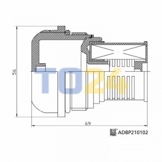 Фільтр АКПП ADBP210102