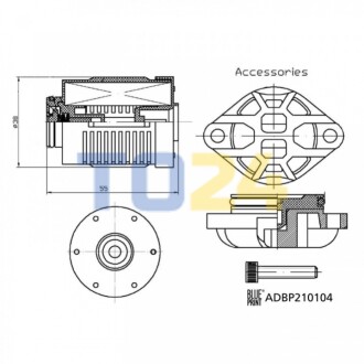 Фільтр АКПП ADBP210104