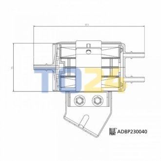 Фильтр топлива ADBP230040