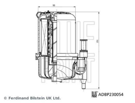 Фільтр паливний ADBP230054