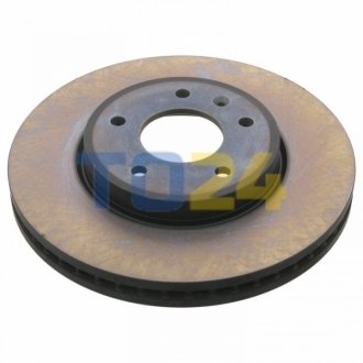 Тормозной диск (передний) BLUE PRINT ADG043126 (фото 1)