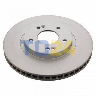 Тормозной диск (передний) BLUE PRINT ADG04341 (фото 1)