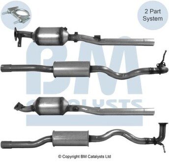 Сажевий фільтр BM CATALYSTS BM11694H (фото 1)