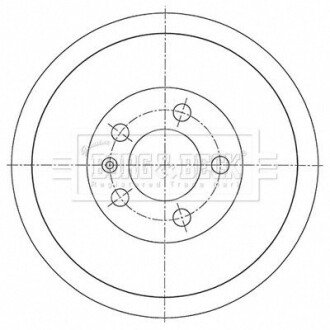 Гальмiвнi барабани BBR7278