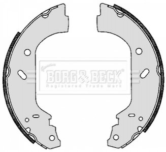 BBS6265 BORG & BECK - Гальмівні колодки до барабанів