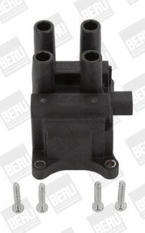 BERU Катушка зажигания FORD Focus 04-, Fiesta V, Mondeo 07- VOLVO S40/C30/V50 ZS387