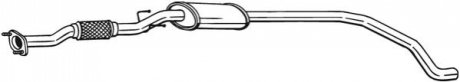 Глушитель, алюм. сталь, передн. часть FIAT GRANDE PUNTO (05-) (289-037) BOSAL