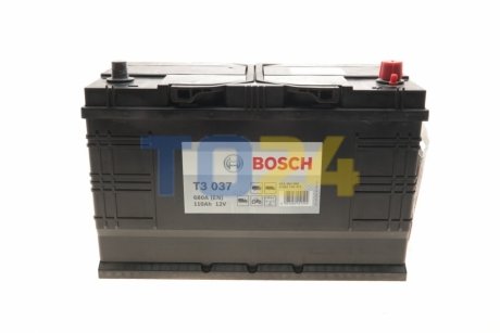 Акумулятор Bosch 12В/110Аг/680А/28,58кг 0 092 T30 371