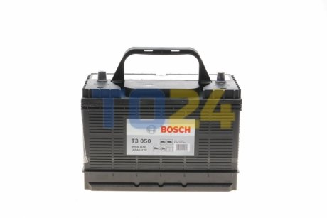 Аккумулятор  105Ah-12v BOSCH (T3050) (330x172x240),L,EN800 клеммы по центру 0092T30500