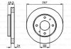 Гальмівний диск BOSCH 0986478774 (фото 1)