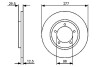 Тормозной диск BOSCH 0986479487 (фото 1)