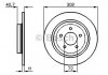 Тормозной диск BOSCH 0 986 479 C69 (фото 1)