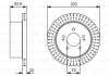 Тормозной диск (задний) BOSCH 0986479V26 (фото 1)