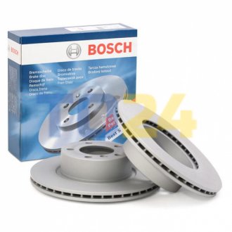 Гальмівний диск (передній) BOSCH 0986479A18 (фото 1)