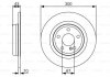 Тормозной диск BOSCH 0 986 479 A38 (фото 1)