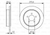 Диск гальмівний зад. CHRYSLER PT BOSCH 0986479A80 (фото 1)