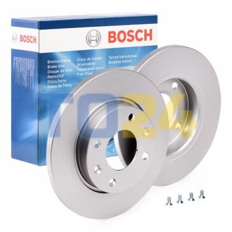 Гальмівний диск (передній) BOSCH 0 986 479 B55 (фото 1)