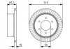 Тормозной диск (задний) BOSCH 0986479C32 (фото 2)