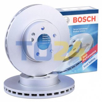 Гальмівний диск (передній) BOSCH 0 986 479 C50 (фото 1)