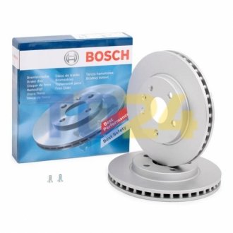 Тормозной диск (передний) BOSCH 0 986 479 C65 (фото 1)