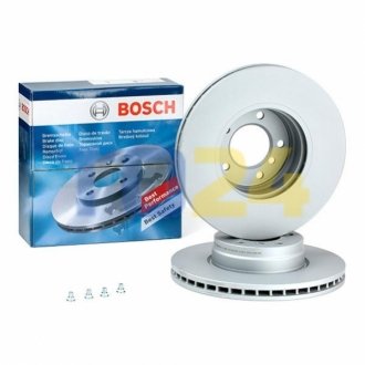 Гальмівний диск (передній) BOSCH 0986479D39 (фото 1)