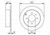 Тормозной диск (задний) BOSCH 0986479S68 (фото 1)