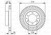 Гальмівний диск (передній) BOSCH 0986479T36 (фото 1)