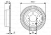 Тормозной диск (задний) BOSCH 0986479T90 (фото 1)