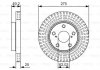 Тормозной диск BOSCH 0 986 479 U19 (фото 1)