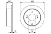 Гальмівний диск HYUNDAI/KIA K3/Soul/Yue Dong/i30/Elantra \&#039;\&#039;R \&#039;\&#039;1,6-2,0 \&#039;\&#039;08&gt;&gt; BOSCH 0986479W12 (фото 1)