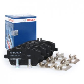 Тормозные колодки, дисковые. BOSCH 0 986 494 607 (фото 1)