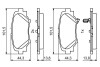 Гальмівні колодки BOSCH 0986494803 (фото 7)