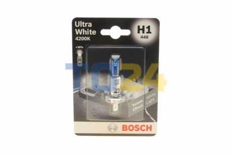 Лампа___ H1 Ultra White 4200K блістер - кратн. 20 шт BOSCH 1987301088