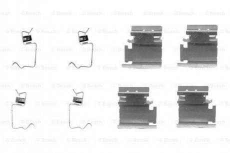 Комплектующие, колодки дискового тормоза BOSCH 1987474311 (фото 1)