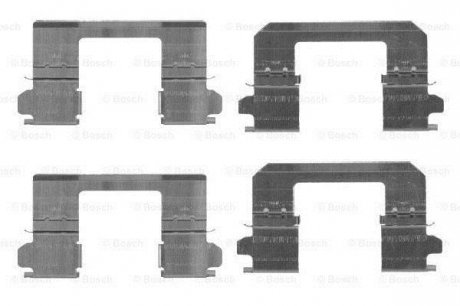 Комплект монтажный тормозных колодок 1987474461