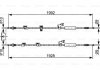 Гальмівний трос BOSCH 1987482494 (фото 1)