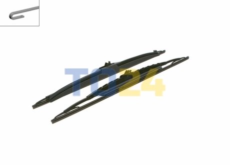 Щітки склоочисника TW 367S L625/600 BMW 7(E38) \'\'94-01 - кратн. 5 шт BOSCH 3397001367 (фото 1)