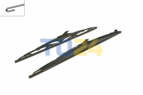 Щітки склоочисника TW 394S BMW 3 E46 \'\'98>> - кратн. 5 шт BOSCH 3397001394 (фото 1)