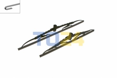 Щітки склоочисника TW 650/700 FORD/SEAT/VW \'\'95-10 - кратн. 5 шт 3397010211