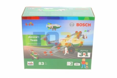 Будівельний набір 3-в-1: авіаційна команда Bosch TM BOSCH 8790
