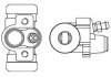 Гальмівний циліндрик BOSCH F026002384 (фото 5)