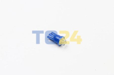 Автолампа T10 LED 12V 4XSTANDARD LED BLUE INDUSTRIAL BOSMA 2670I (фото 1)