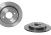 Тормозной диск (задний) BREMBO 08.4931.2X (фото 2)