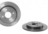 Тормозной диск (задний) BREMBO 08.4931.2X (фото 1)