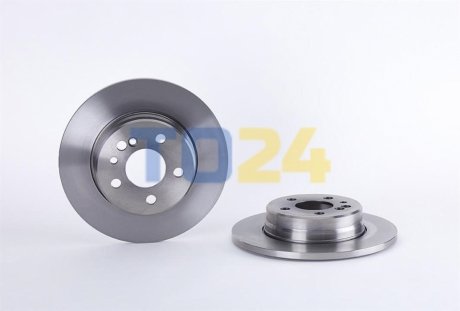 Тормозной диск (задний) BREMBO 08572510 (фото 1)