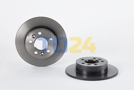 Тормозной диск (задний) BREMBO 08.6704.11 (фото 1)