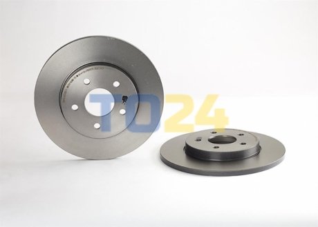 Гальмівний диск (задній) BREMBO 08.9734.11 (фото 1)